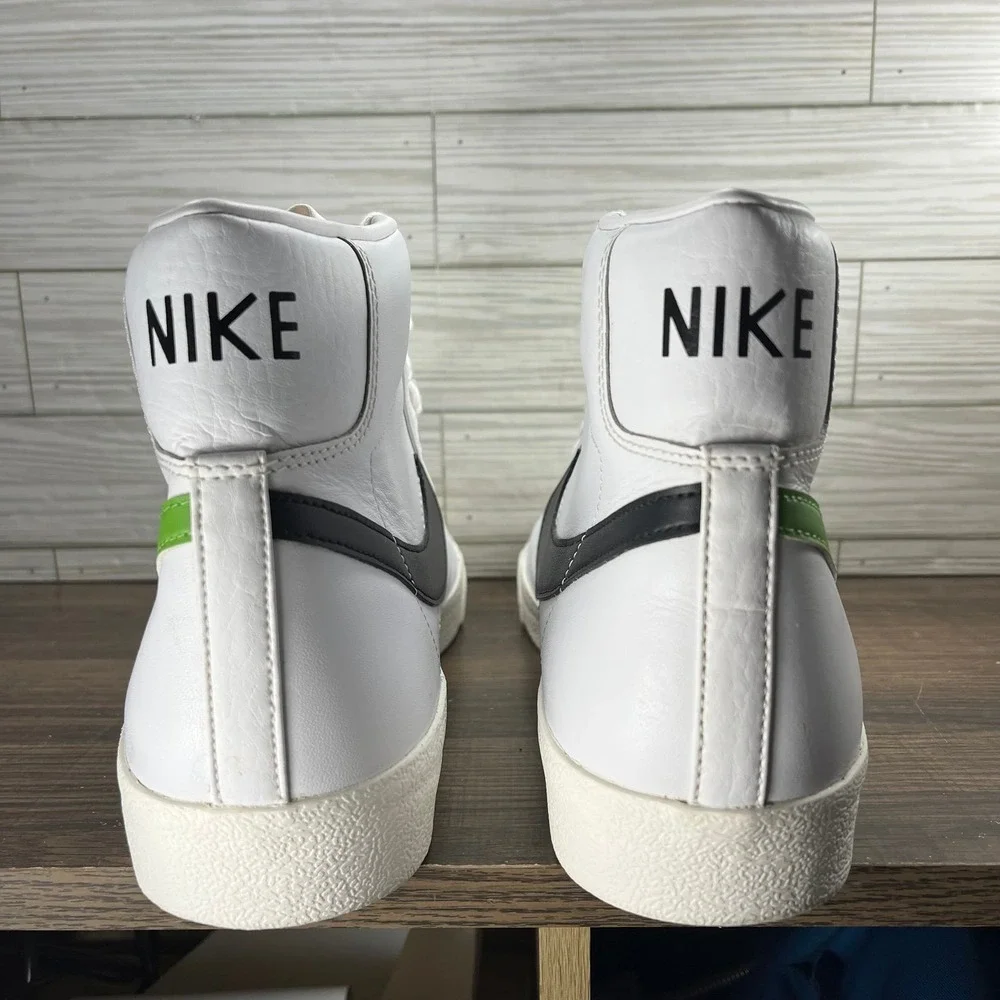 Nike Blazer Mid '77 Vintage White Chlorophyll Men's Shoes - Men's Size 13